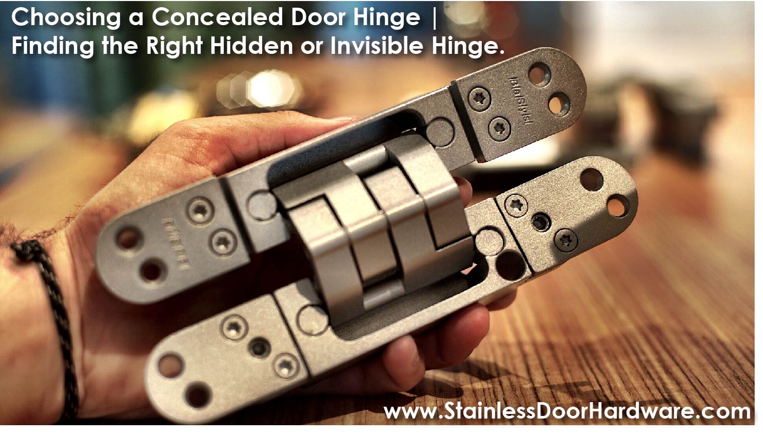 Concealed Hinges - self closing - Ideal Hardware